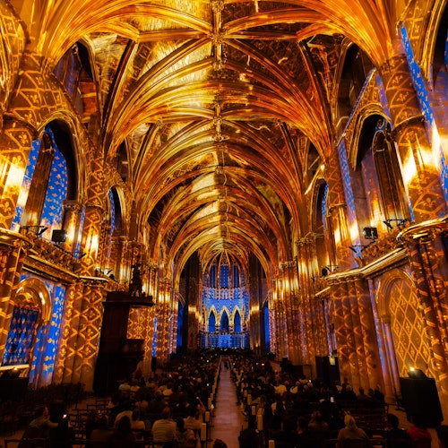 Catedral de Bruselas: Espectáculo inmersivo de luz y sonido - LUMINISCENCE