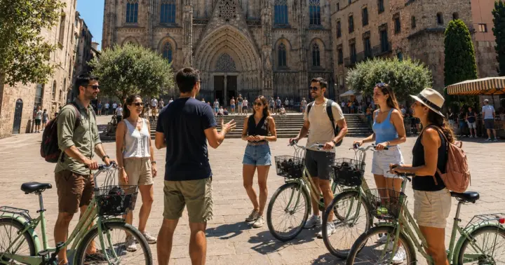 Barcelona Bike Tour: From Gothic Streets to the Sea