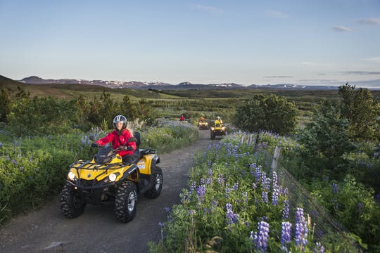 Excursión combinada en quad y círculo dorado
