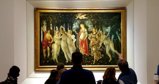 Small-group tour of the Uffizi Gallery with skip-the-line tickets