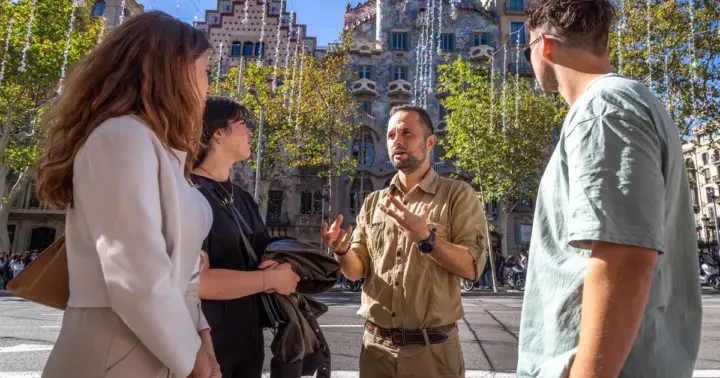 Gaudí y el modernismo catalán: tour a pie privado