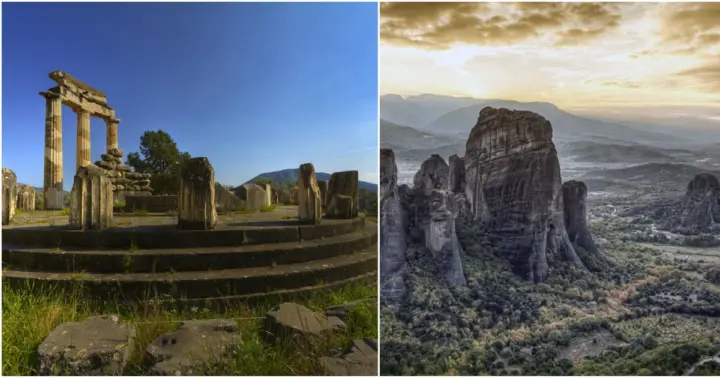 2 días de tour guiado en español por Delfos y Meteora