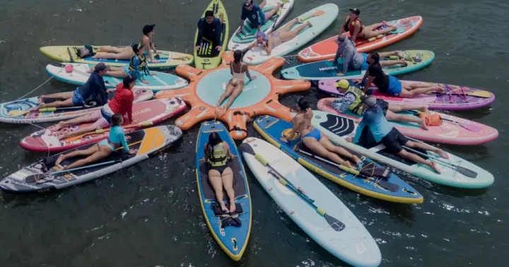 Sunrise SUP Yoga in Cartagena: Connect with the Sea & Nature
