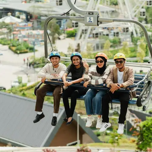 Skyline Luge Kuala Lumpur: 5 bajadas en luge + combo con tirolina Hyfly