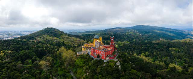 Sintra, Cabo da Roca, Cascais, Palacio da Pena y Quinta da Regaleira