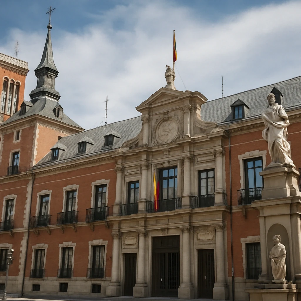 Plaza de la Villa, Madrid, España